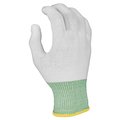 Pure Touch Cut Resistant Full Finger Nylon with HPPE Glove Liner Size S, ANSI Cut Level 2 Protection, 200pair/PK GLFF-L-CR